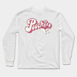 Poochie 80’s Retro Cartoon Long Sleeve T-Shirt